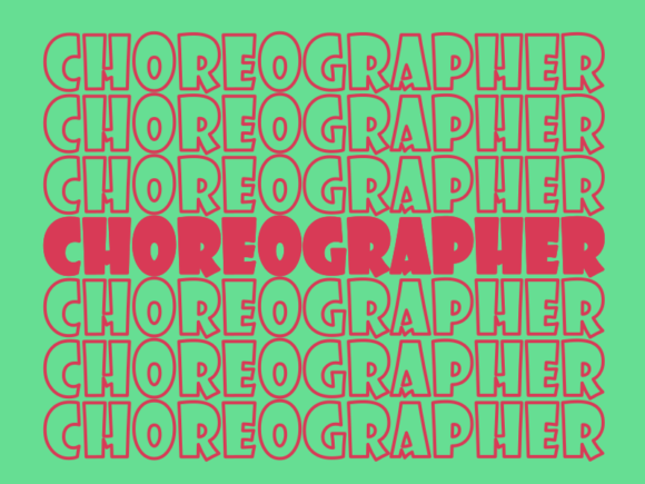 Choreographer SVG Cut File