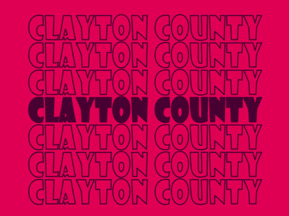 Clayton County Svg Cut File