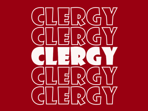 Clergy SVG Cut File