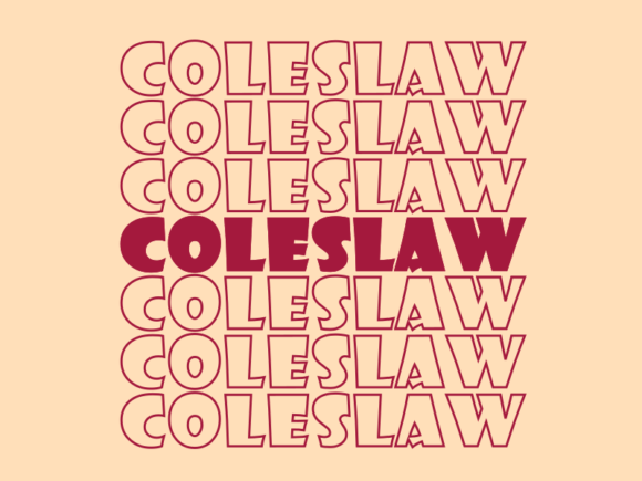 Coleslaw SVG Cut File