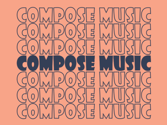 Compose Music SVG Cut File: Creative Freedom for Crafters, Educators, and Designers