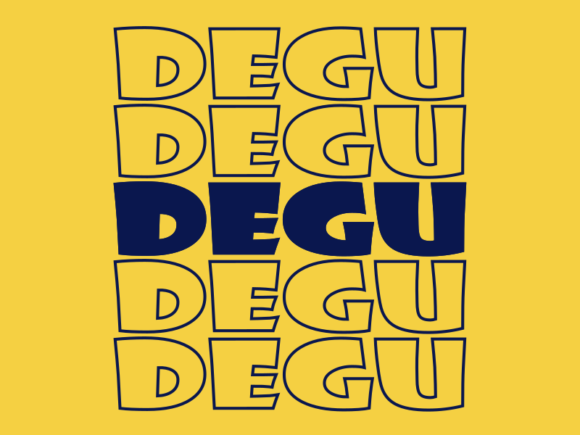 Degu SVG Cut File