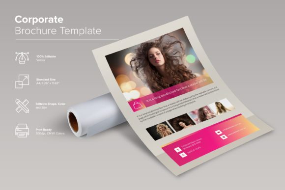 Fashion Show Brochure Design Template