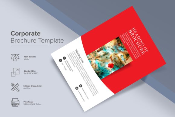 Gift Shop Brochure Design Template