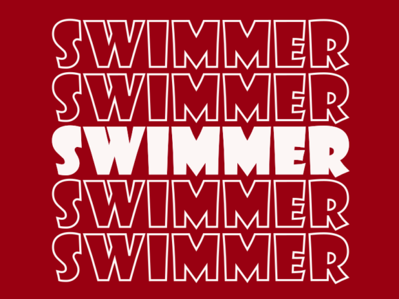 Swimmer SVG Cut File: Precision, Versatility, and Endless Creative Possibility