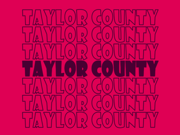 Taylor County SVG Cut File