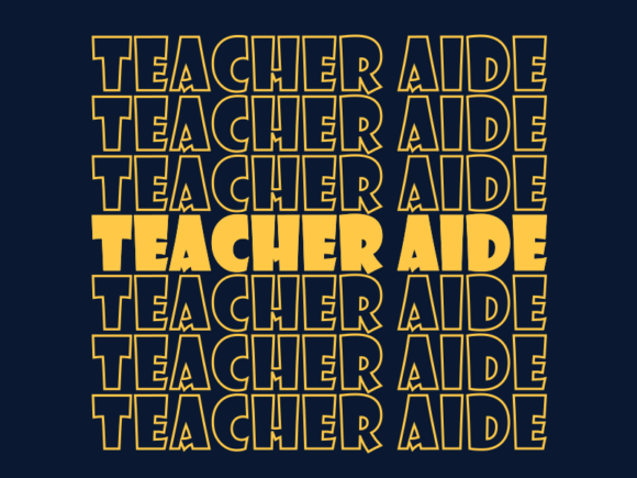 Teacher Aide SVG Cut File