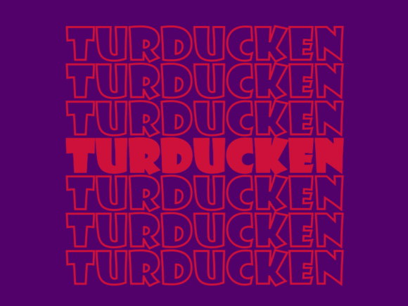 Turducken SVG Cut File for Crafters & Makers