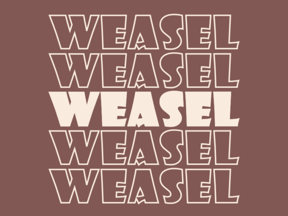 Weasel SVG Cut File: A Scalable Asset for Real-World Creative Workflows